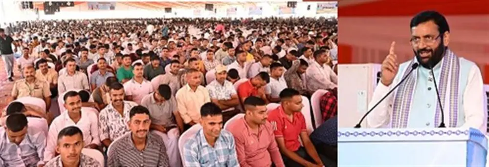 The country's judicial system has been strengthened with three new laws, the common people are getting prompt justice - CM Saini.